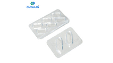 Medical 10 Cavity One Side Pre-sealed 56x85 Plastic Pills Blister Tray for Capsule Pill Tablet Blister Sheet1