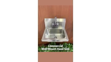 stainless steel wall mounted hand sink