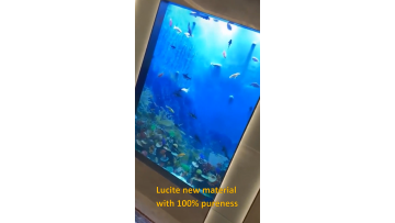 Rectangle long size huge clear acrylic sheet aquarium fish tank without top1