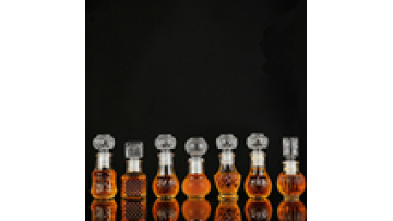 Wholesale Glass Mini Creative Pocket Whiskey Small Bottle 50ml for Liquor1