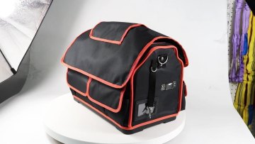 2022 Professional Strong Aluminum Handle Canvas Heavy Duty Water Resistant Proof Holder Tote Tool Bag1