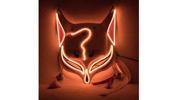 9 Colors Halloween LED Mask Purge Masks Election Masquerade  DJ Party Light Up Masks Glow In Dark Punk Fashion Cosplay1