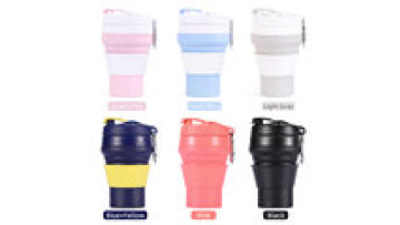 Hot Sales Customised Diy Travel Mug Silicone Reusable Coffee Cup1