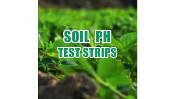 Soil pH test strips