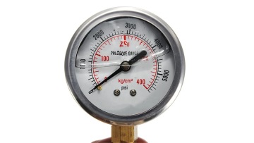 Hydraulic Liquid Filled Pressure Gauge 0-5000 PSI