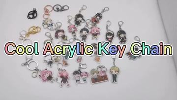 Cool Acrylic Key Chain
