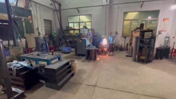 Shell and tube evaporator welding workshop