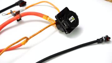 Automobile equipment wiring harness connectors