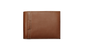 short brown wallet