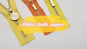 metal zipper