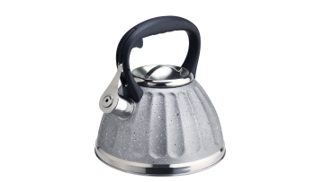 FH-397 gray kettle with black nylon handle