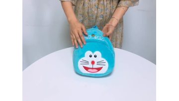 Eco-friendly plush cute school animal cartoon kids preschool backpack for children1