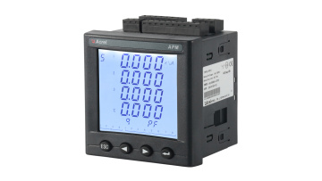 Multi-function three-phase electric network power meter--input and output interface