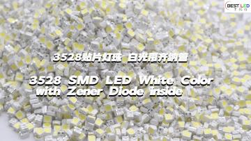 3528 SMD LED White LED with Zener Diode inside