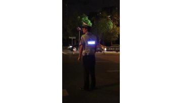 Police Light-emitting removable Vest