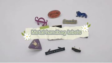 Metal Handbag Labels