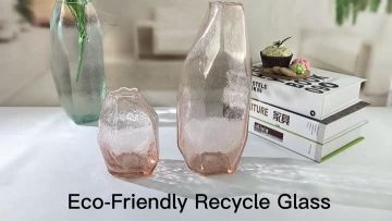 Pink Bubble Bud Nordic Plant Recycled Glass Vases