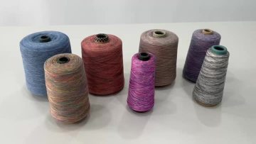 space dyed yarn