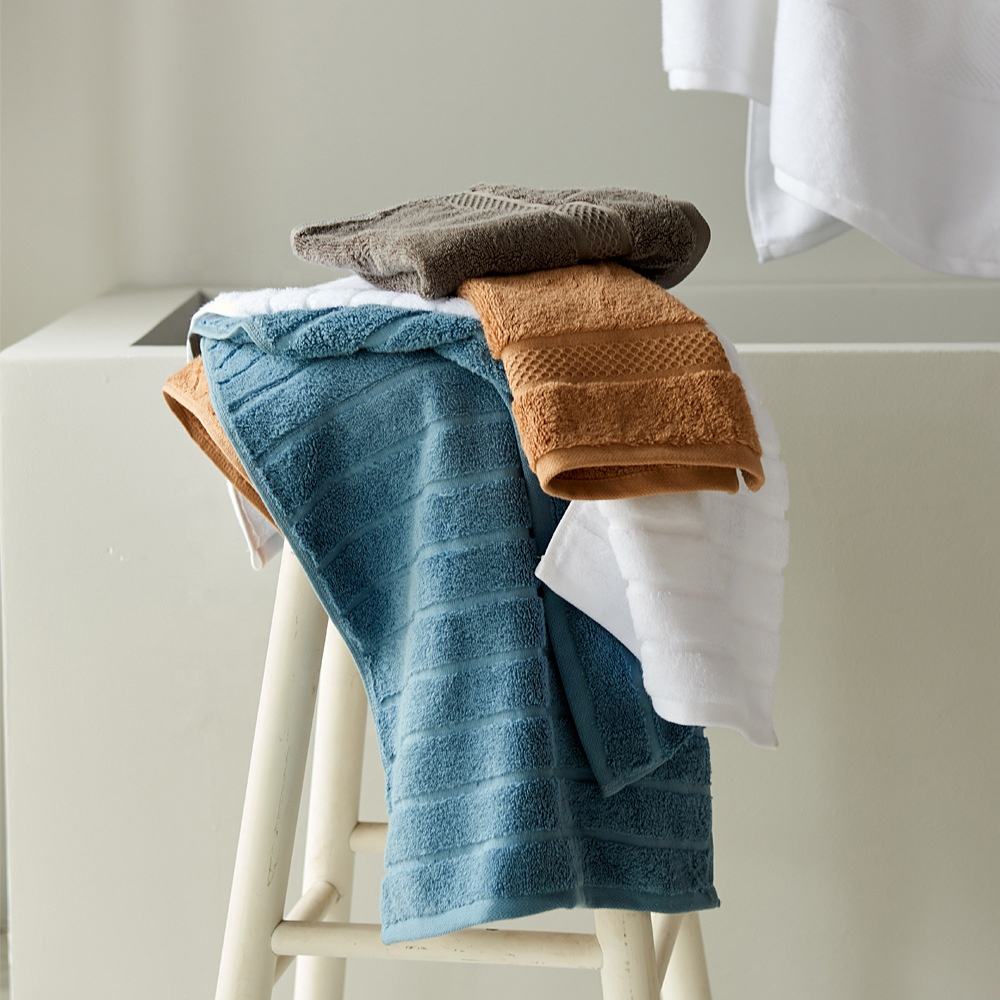 Luxury Cotton Soft Bath Hand Face Towels Set