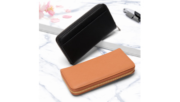 Long Leather Wallet 