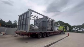 Skid mounted equipment delivery 