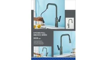 Free Pull-out Design Hot and Cold Water Faucet for Kitchen Faucet1