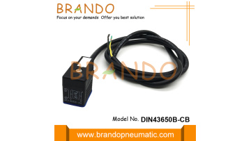 DIN43650B IP67 Molded Cable Connector