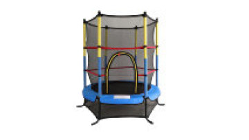 Trampoline for Kids with Net - 5 FT Indoor Outdoor Toddler Trampoline with Safety Enclosure for Fun1