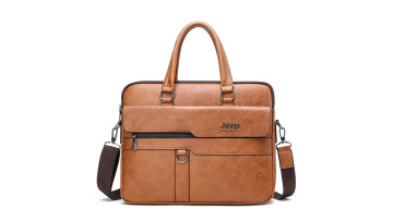 pu leather briefcase for men