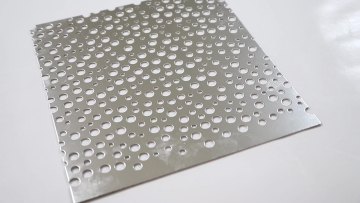 Round hole perforated metal mesh sheet1