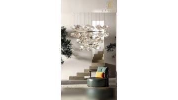 Glass Chandelier