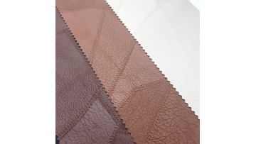 PU leather fabric with pattern