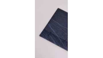 dark blue and grey glass cutting board