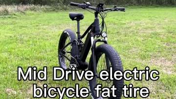 Fat tire Mid Drive electric bicycle