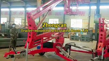 Trailer-mounted Boom Lift