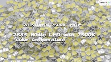 2835 SMD LED 7500K White LED Cool white LED