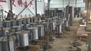 our factory of galvanized wire