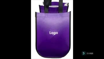 Custom 80g non-woven laminated tote bag