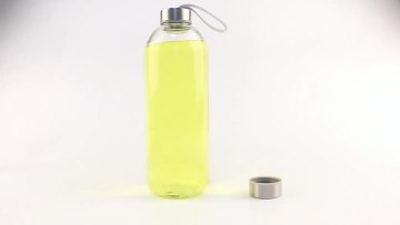 1000ml Sports Water Glass Bottle