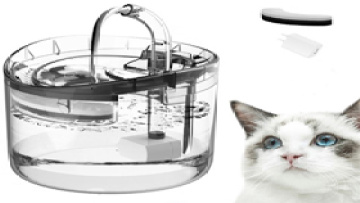 Mute Kitten Water Feeding Fountain Circulating Fil