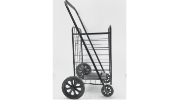 80KGS Factory Customized Portable Folding Steel Wire Shopping Cart For Supermarket folding steel wire shopping cart1