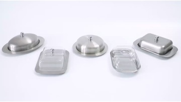 Stainless Steel Butter Dish