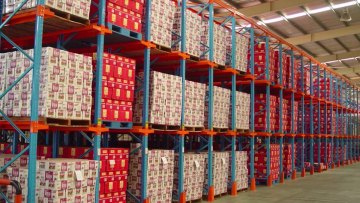 Nanjing Warehouse Storage Metal Drive in Storage Racking System1
