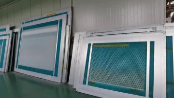 Silk printed tempered glass processing