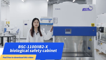 BIOBASE PCR lab equipment ductless biosafety cabinet Class A2 B2  HEPA filter hood for clean room1