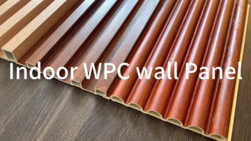 Wooden Grain PVC Wpc Wall Panels wall decor panel for indoor Decoration1