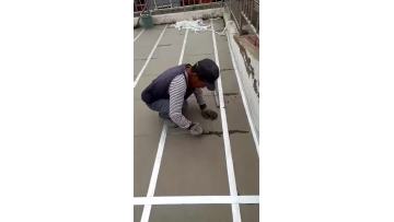 Construction of roof aluminum foil waterproof tape