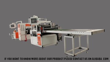 Fully automatic knife paper folding production line (fifth generation)Paper folding machine filter equipment pleating machine1