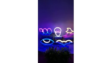 Led Neon Sign Fancy Multiple Standing Style USB Battery Christmas Decoration Holiday Party Neon Table Gift Night Marquee Light1