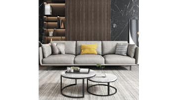 Nordic sofa simple modern technology fabric sofa three-person living room sofas set furniture luxury Italian design1
